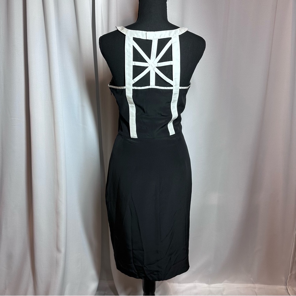 Smith New York Sz 4 Silk Dress Vintage Made USA Clueless Authentic 90s Y2K EUC - Picture 2 of 13